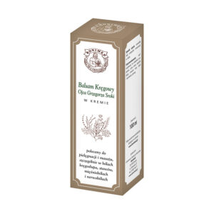 Balsam kręgowy w kremie